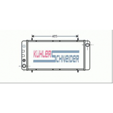 2700321 KUHLER SCHNEIDER Радиатор, охлаждение двигател