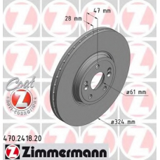 470.2418.20 ZIMMERMANN Тормозной диск