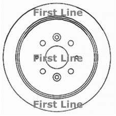 FBD1620 FIRST LINE Тормозной диск