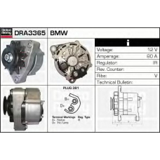 DRA3365 DELCO REMY Генератор