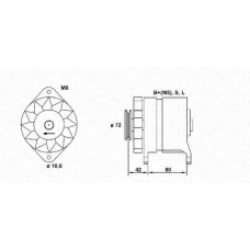 943346080010 MAGNETI MARELLI Генератор