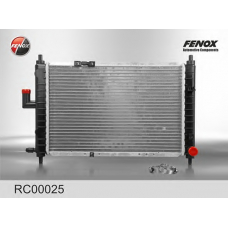 RC00025 FENOX Радиатор, охлаждение двигателя