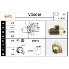 VO9015 SNRA Стартер