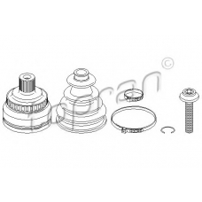 110 810 TOPRAN Шарнирный комплект, приводной вал