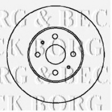 BBD5045 BORG & BECK Тормозной диск