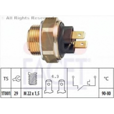 7.5002 FACET Термовыключатель, вентилятор радиатора