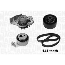 341405990001 MAGNETI MARELLI Водяной насос + комплект зубчатого ремня
