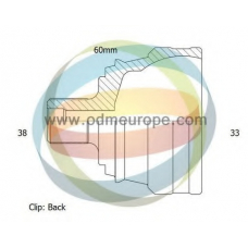 12-211666 ODM-MULTIPARTS Шарнирный комплект, приводной вал