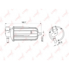 LF1079M LYNX Фильтр топливный