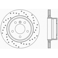 BDRS2331.25 OPEN PARTS Тормозной диск