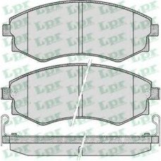 05P348 LPR Комплект тормозных колодок, дисковый тормоз
