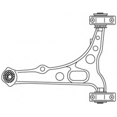 1717 FRAP Рычаг независимой подвески колеса, подвеска колеса