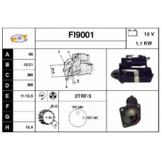 FI9001 SNRA Стартер