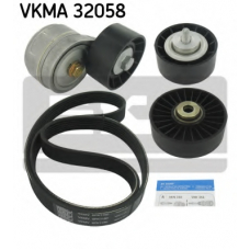 VKMA 32058 SKF Поликлиновой ременный комплект