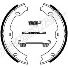 052.134K TRUSTING Комплект тормозных колодок, стояночная тормозная с