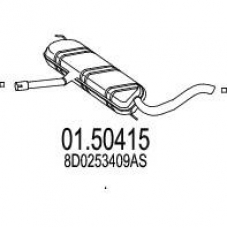 01.50415 MTS Средний глушитель выхлопных газов
