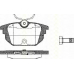 8110 15008 TRISCAN Комплект тормозных колодок, дисковый тормоз