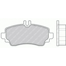 T0610106 RAMEDER Комплект тормозных колодок, дисковый тормоз