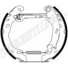 6278 TRUSTING Комплект тормозных колодок