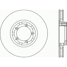 BDR1182.20 OPEN PARTS Тормозной диск