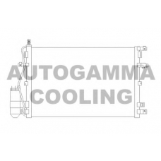 105039 AUTOGAMMA Конденсатор, кондиционер