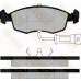 PA408 BRAKE ENGINEERING Комплект тормозных колодок, дисковый тормоз