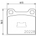 T0451 PAGID Комплект тормозных колодок, дисковый тормоз