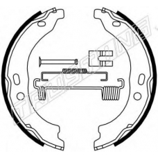 034.118K TRUSTING Комплект тормозных колодок, стояночная тормозная с
