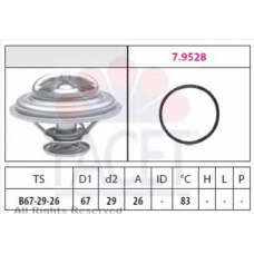 7.8526 FACET Термостат, охлаждающая жидкость