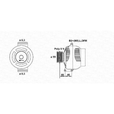 943355138010 MAGNETI MARELLI Генератор