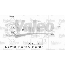 437207 VALEO Генератор