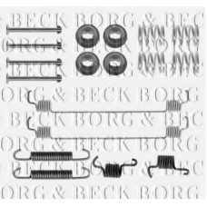 BBK6171 BORG & BECK Комплектующие, колодки дискового тормоза