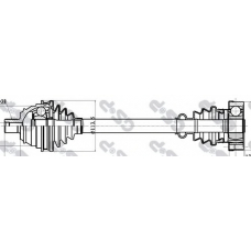 261034 GSP Приводной вал