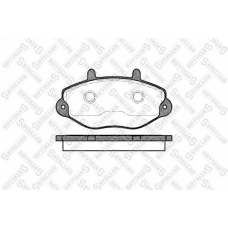 403 000B-SX STELLOX Комплект тормозных колодок, дисковый тормоз