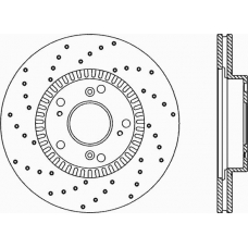 BDRS2162.25 OPEN PARTS Тормозной диск