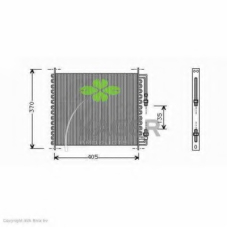 94-5832 KAGER Конденсатор, кондиционер