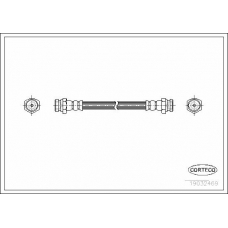 19032469 CORTECO Тормозной шланг