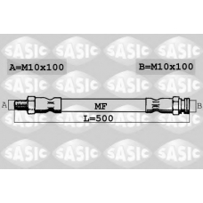 6606026 SASIC Тормозной шланг