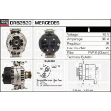 DRB2520 DELCO REMY Генератор