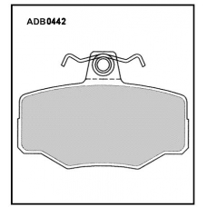 ADB0442 Allied Nippon Тормозные колодки