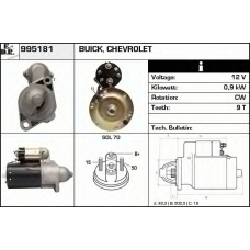 995181 EDR Стартер