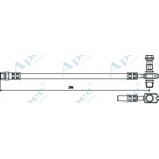 HOS3760 APEC Тормозной шланг