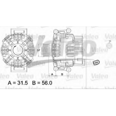 437430 VALEO Генератор