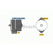 9 120 080 184 BOSCH Генератор