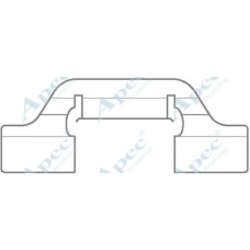 KIT1116 APEC Комплектующие, тормозные колодки