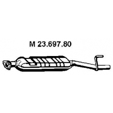 23.697.80 EBERSPACHER Средний глушитель выхлопных газов