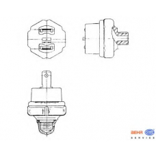 6ZL 351 028-301 HELLA Переключатель низкого давления