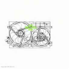 32-2419 KAGER Вентилятор, охлаждение двигателя
