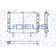RA0210220 JDEUS Радиатор, охлаждение двигателя