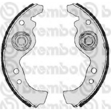 S 23 542 BREMBO Комплект тормозных колодок